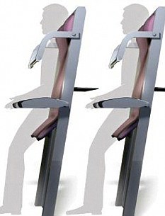 Ryanair standing seats
